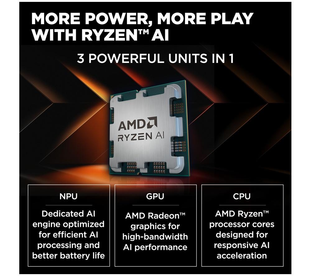 HP OMEN 17-db1508na 17.3" Gaming Laptop - AMD Ryzen AI 7, RTX 5070, 1 TB SSD image number 6 of 26