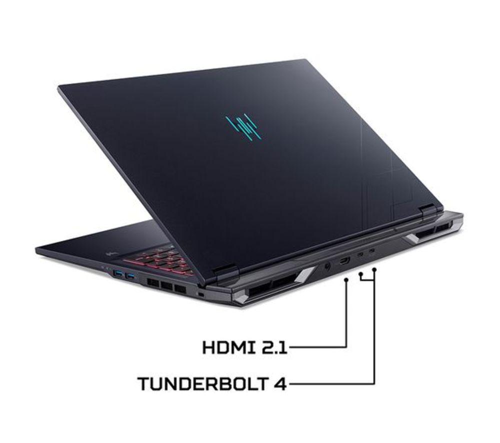 ACER Predator Helios Neo 18 AI 18" Refurbished Gaming Laptop - Intel&reg; Core&trade; Ultra 9, RTX 5070 Ti, 2 TB SSD (Excellent Condition) image number 9 of 9
