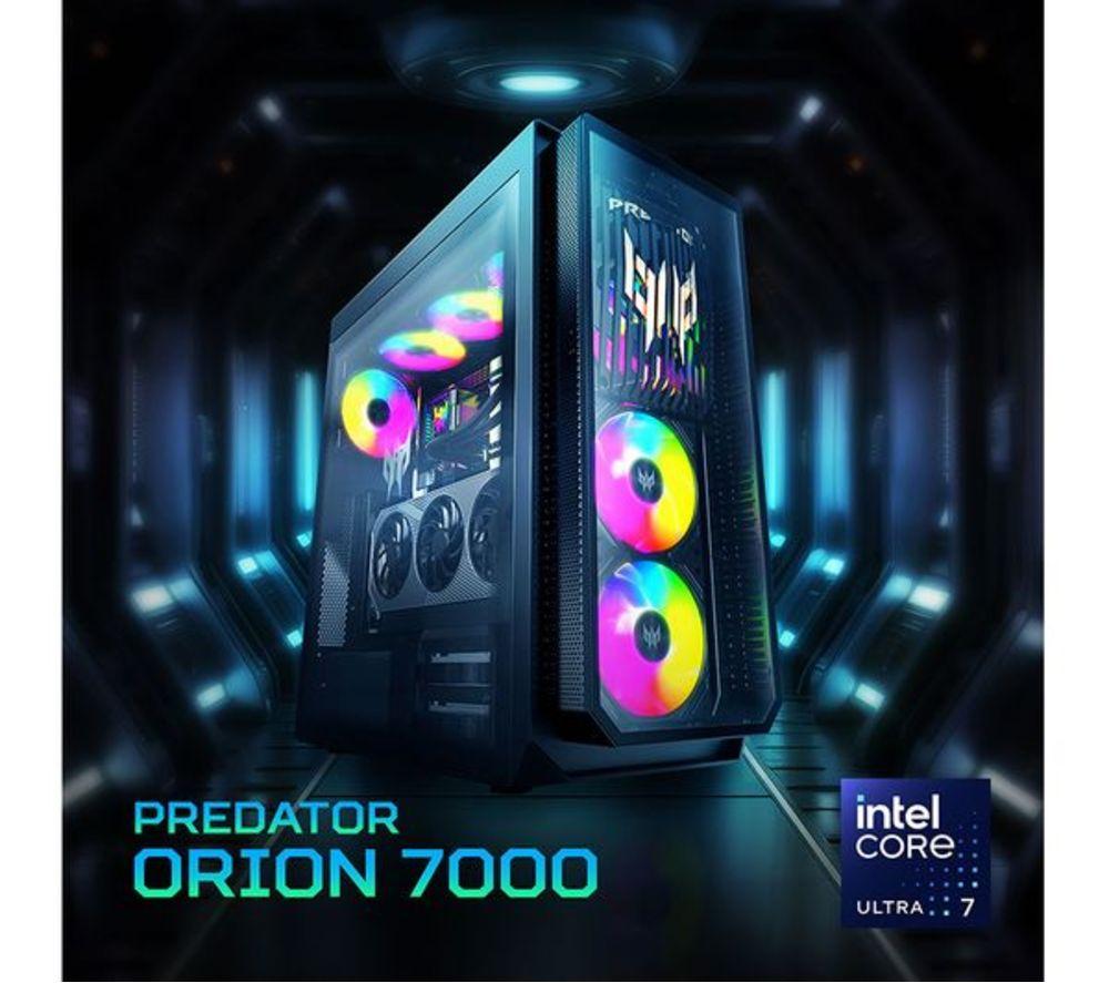 ACER Predator Orion 7000 PO7-660 Refurbished Gaming PC - Intel&reg; Core&trade; Ultra 7, RTX 5090, 2 TB SSD (Very Good Condition) image number 2 of 6