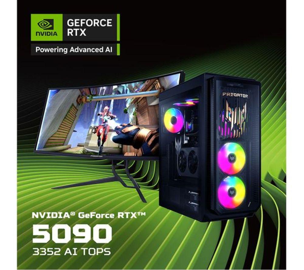 ACER Predator Orion 7000 PO7-660 Refurbished Gaming PC - Intel&reg; Core&trade; Ultra 7, RTX 5090, 2 TB SSD (Very Good Condition) image number 3 of 6
