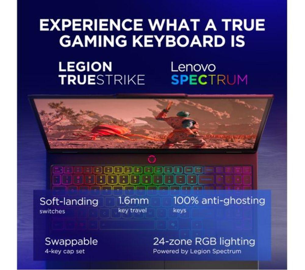 LENOVO Legion 5 15" Refurbished Gaming Laptop - Intel&reg; Core&trade; i7, RTX 5060, 1 TB SSD (Excellent Condition) image number 9 of 12