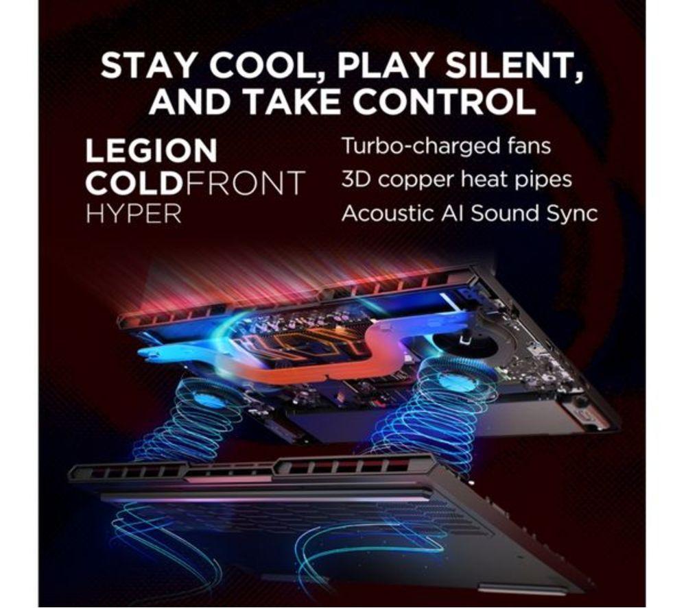 LENOVO Legion Pro 5 16" Refurbished Gaming Laptop - AMD Ryzen 9, RTX 5060, 1 TB SSD (Excellent Condition) image number 10 of 16