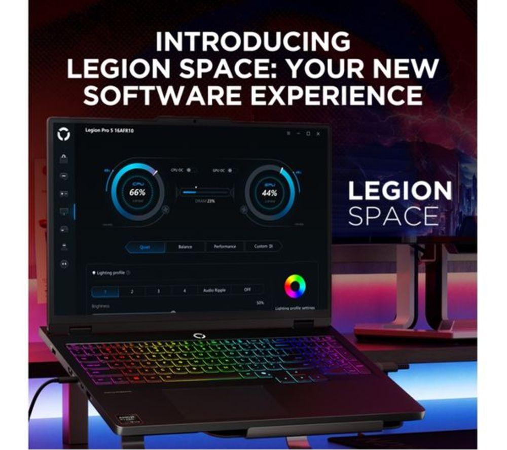 LENOVO Legion Pro 5 16" Refurbished Gaming Laptop - AMD Ryzen 9, RTX 5060, 1 TB SSD (Excellent Condition) image number 15 of 16