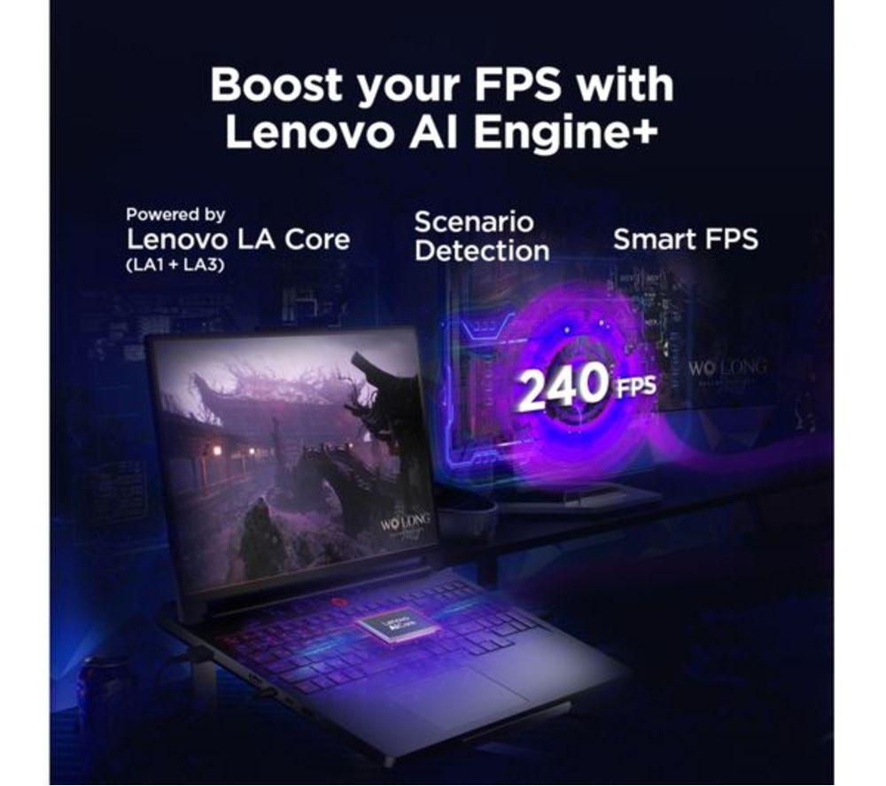 LENOVO Legion Pro 7 16" Refurbished Gaming Laptop - Intel&reg; Core&trade; Ultra 9, RTX 5080, 2 TB SSD (Very Good Condition) image number 6 of 10