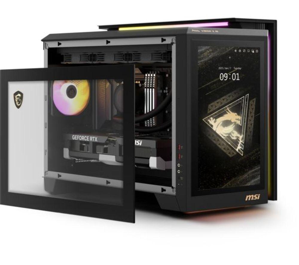 MSI MEG Vision X AI Refurbished Gaming PC - Intel&reg; Core&trade; Ultra 9, RTX 5080, 2 TB SSD (Very Good Condition) image number 3 of 10
