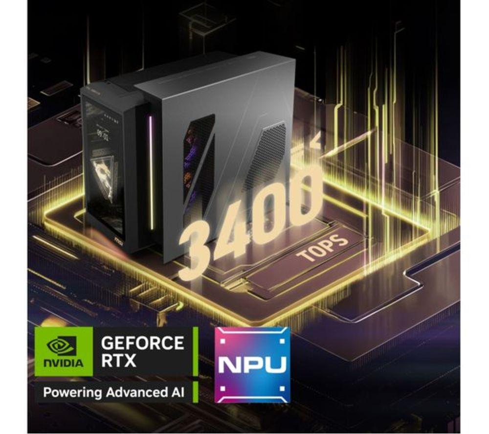 MSI MEG Vision X AI Refurbished Gaming PC - Intel&reg; Core&trade; Ultra 9, RTX 5080, 2 TB SSD (Very Good Condition) image number 4 of 10