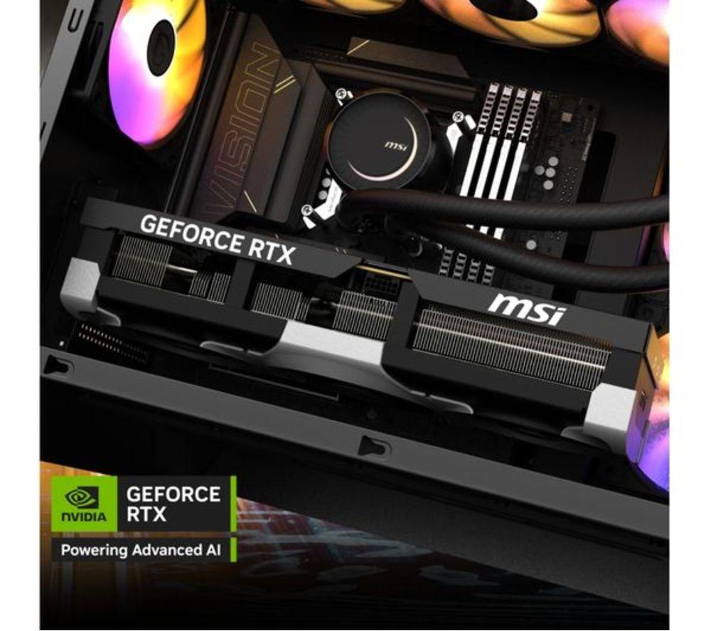 MSI MEG Vision X AI Refurbished Gaming PC - Intel&reg; Core&trade; Ultra 9, RTX 5080, 2 TB SSD (Very Good Condition) image number 5 of 10