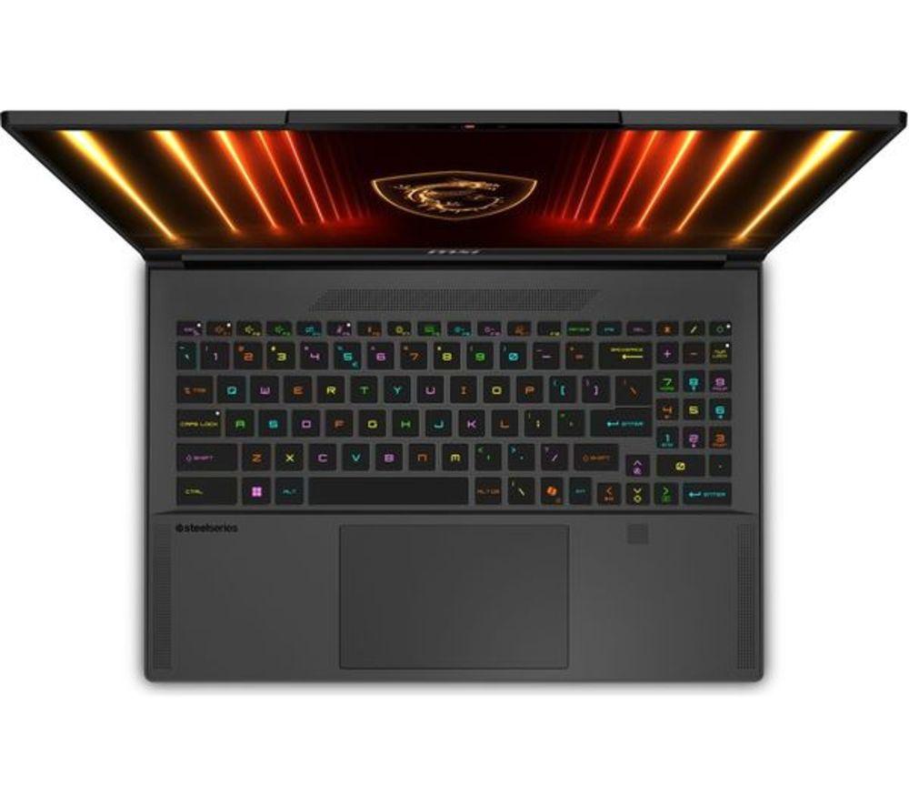 MSI Stealth A16 AI+ 16" Refurbished Gaming Laptop - AMD Ryzen AI 9, RTX 5060, 1 TB SSD (Very Good Condition) image number 2 of 9