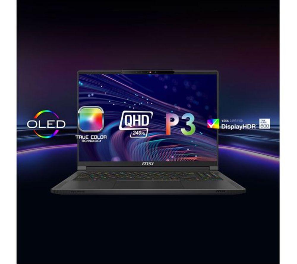MSI Stealth A16 AI+ 16" Refurbished Gaming Laptop - AMD Ryzen AI 9, RTX 5060, 1 TB SSD (Very Good Condition) image number 7 of 9