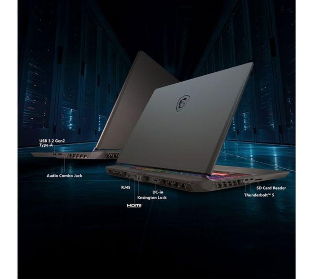MSI Vector 16 HX AI A2XWFG 16" Refurbished Gaming Laptop - Intel&reg; Core&trade; Ultra 9, RTX 5060, 1 TB SSD (Very Good Condition) image number 14 of 18