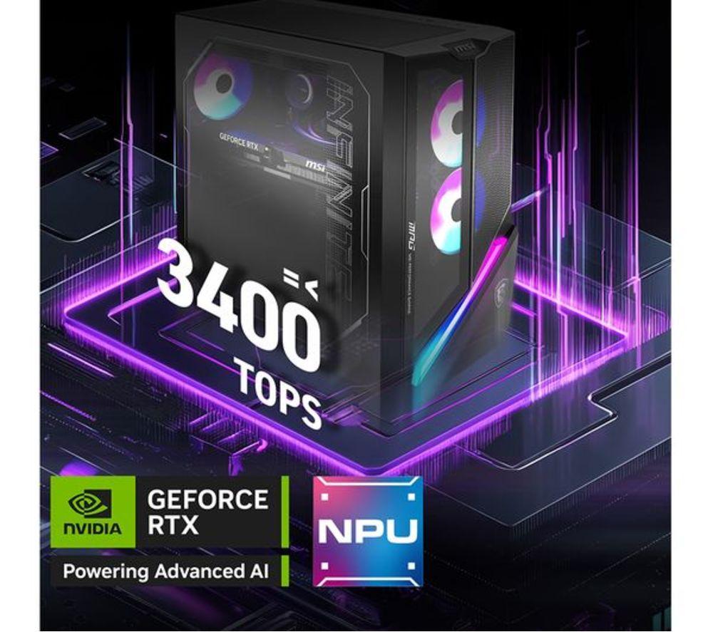 MSI MPG Infinite X3 AI Refurbished Gaming PC - Intel&reg; Core&trade; Ultra 7, RTX 5070, 1 TB SSD (Very Good Condition) image number 4 of 9