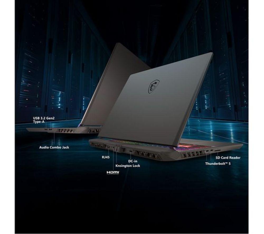 MSI Vector 16 HX AI A2XWIG 16" Refurbished Gaming Laptop - Intel&reg; Core&trade; Ultra 9, RTX 5080, 1 TB SSD (Very Good Condition) image number 7 of 25