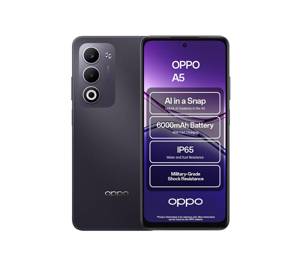OPPO A5 - 128 GB, Dark Purple