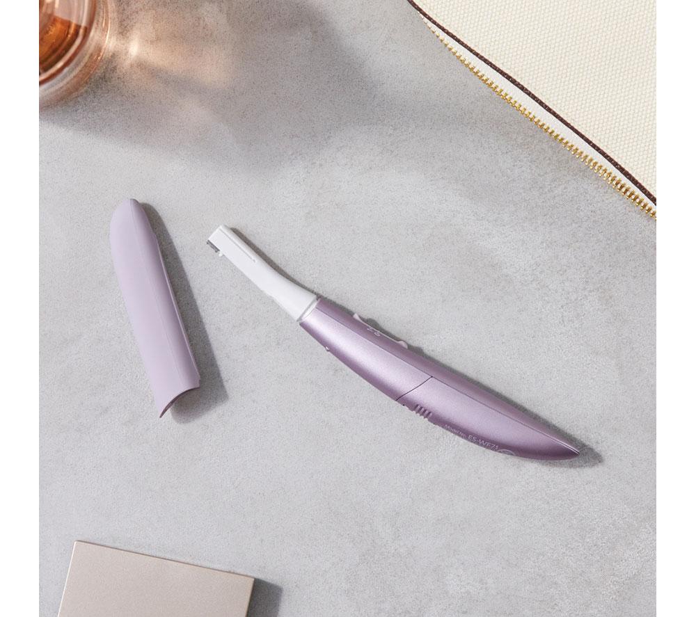PANASONIC ES-WF71 Precise Eyebrow & Facial Hair Trimming Wand - Lilac image number 2 of 8