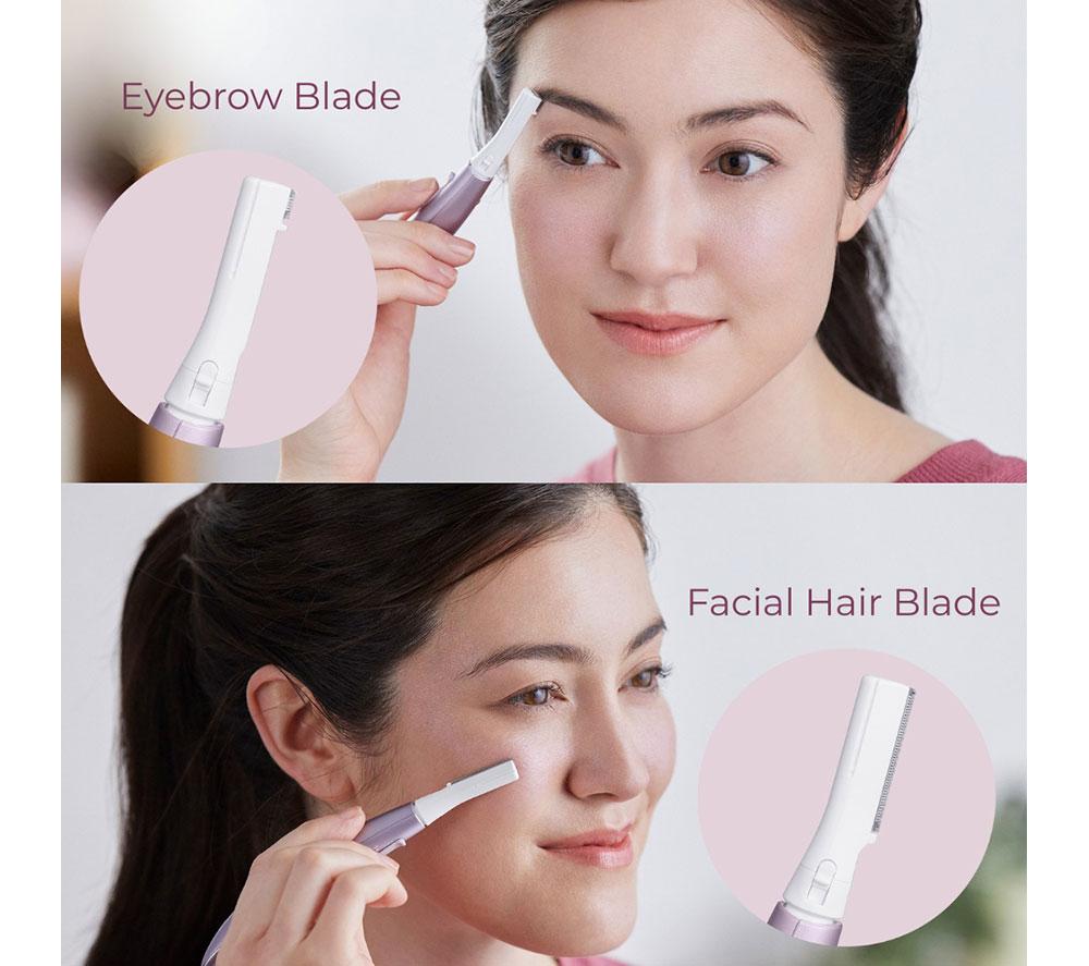 PANASONIC ES-WF71 Precise Eyebrow & Facial Hair Trimming Wand - Lilac image number 3 of 8