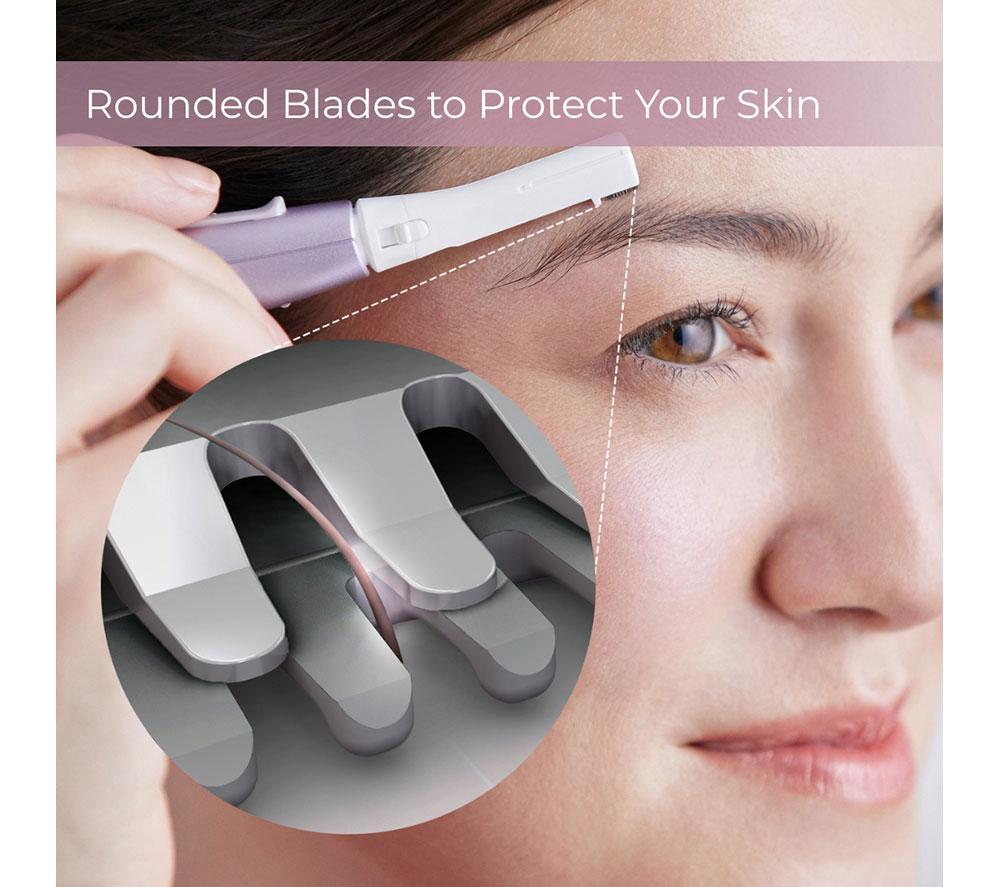 PANASONIC ES-WF71 Precise Eyebrow & Facial Hair Trimming Wand - Lilac image number 6 of 8