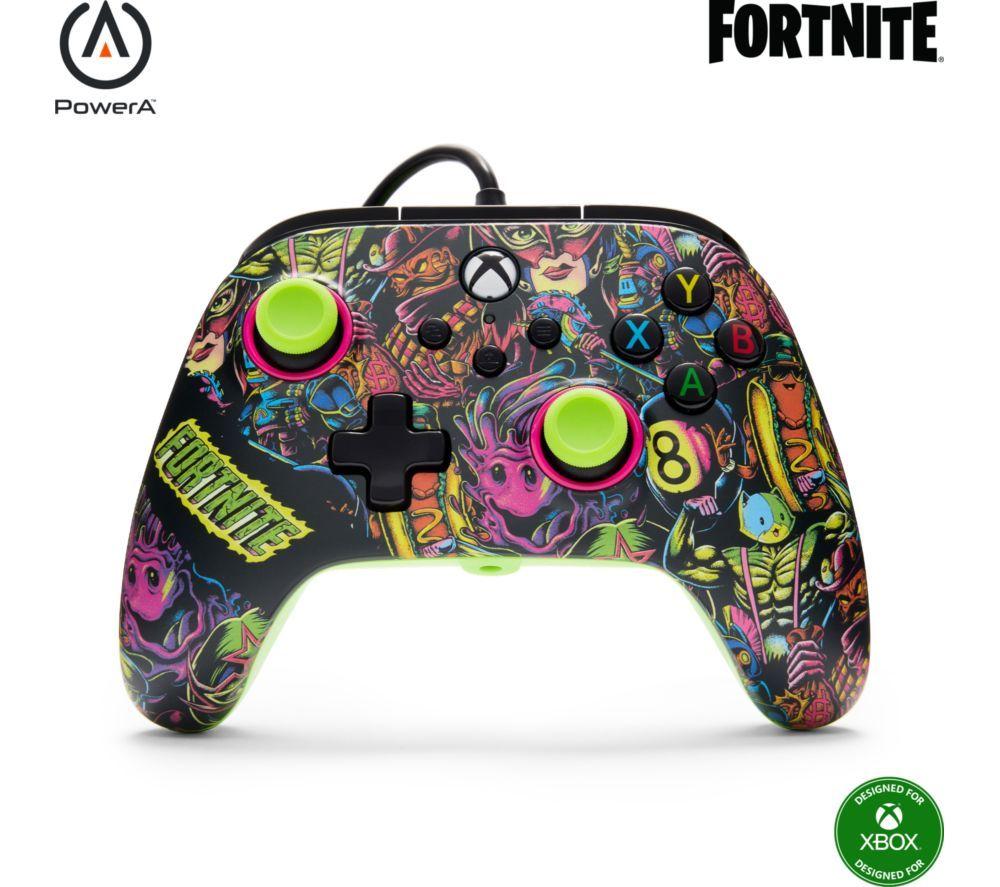POWERA Advantage Wired Controller for Xbox Series X|S &ndash; Fortnite Glow image number 2 of 12