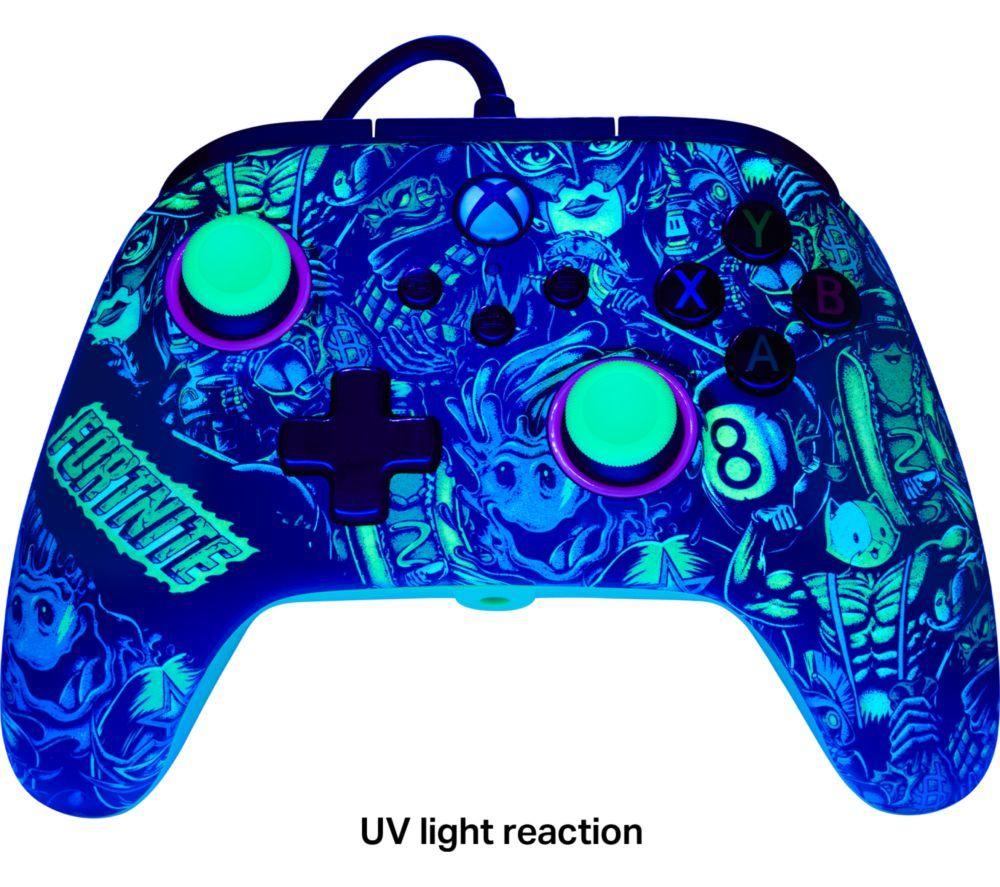 POWERA Advantage Wired Controller for Xbox Series X|S &ndash; Fortnite Glow image number 4 of 12