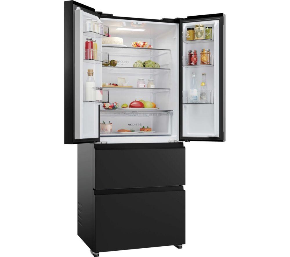 HAIER FD 70 Series 3 HFR3718ENPT Fridge Freezer - Slate Black image number 2 of 11