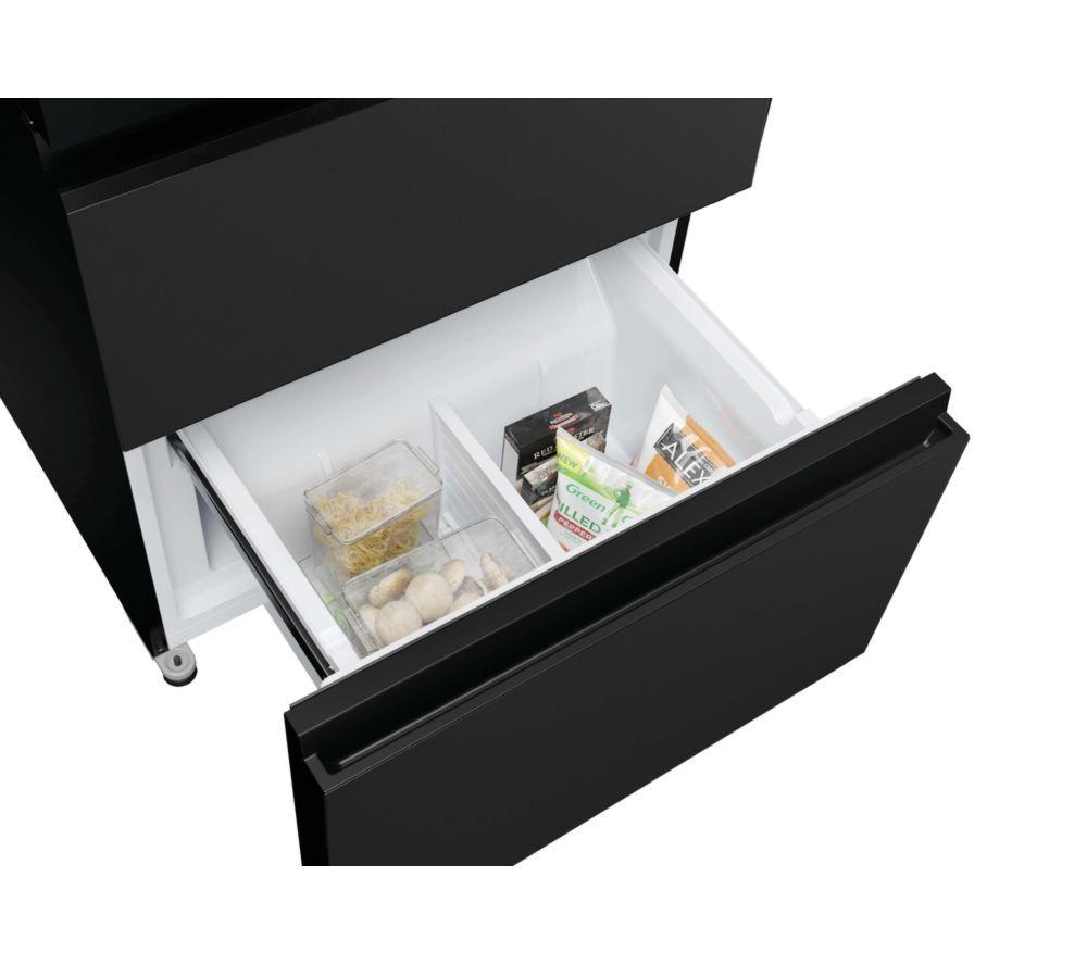 HAIER FD 70 Series 3 HFR3718ENPT Fridge Freezer - Slate Black image number 5 of 11