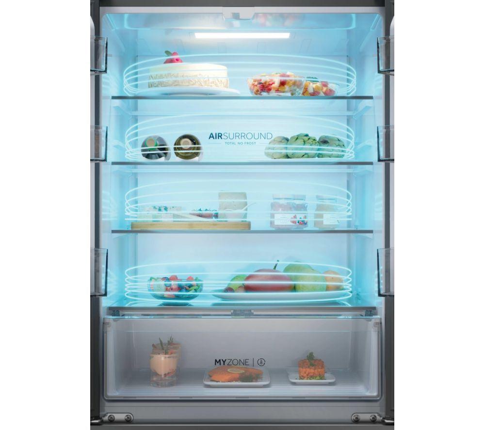 HAIER FD 70 Series 3 HFR3718ENPT Fridge Freezer - Slate Black image number 6 of 11