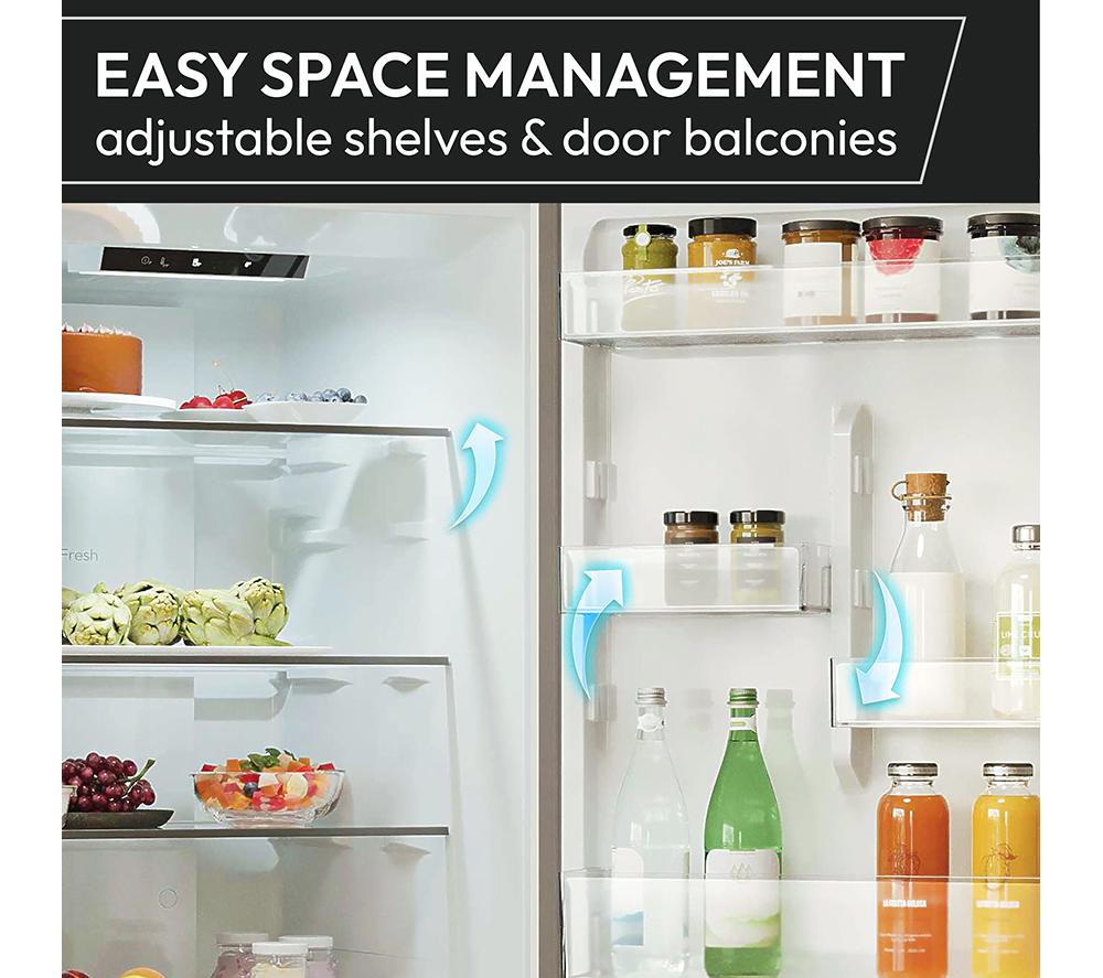 HOOVER HONCQ2T618AWK 60/40 Fridge Freezer - White image number 8 of 18