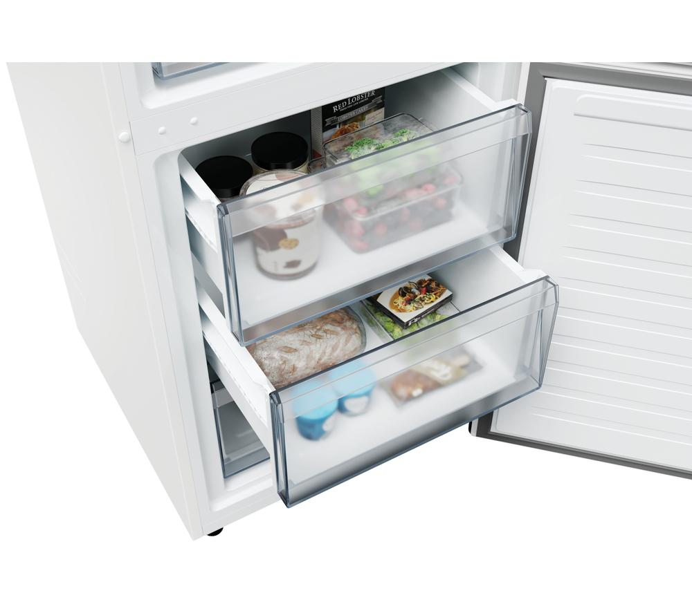 HOOVER HONCQ2T618AWK 60/40 Fridge Freezer - White image number 11 of 18
