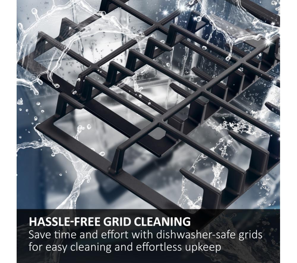 HAIER HAVG6BF4TBPB 60 cm Gas Hob - Black image number 3 of 9