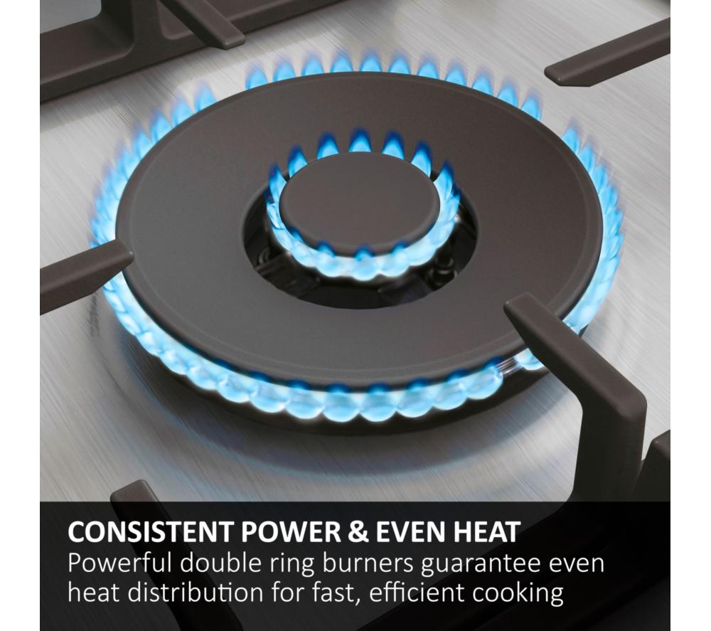 HAIER HAVG6BF4TBPB 60 cm Gas Hob - Black image number 4 of 9