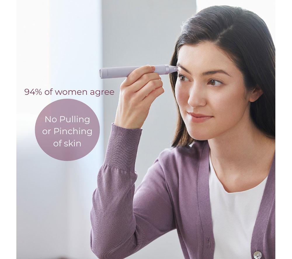 PANASONIC ES-EF10 Eyebrow Epilator - Lilac image number 3 of 7