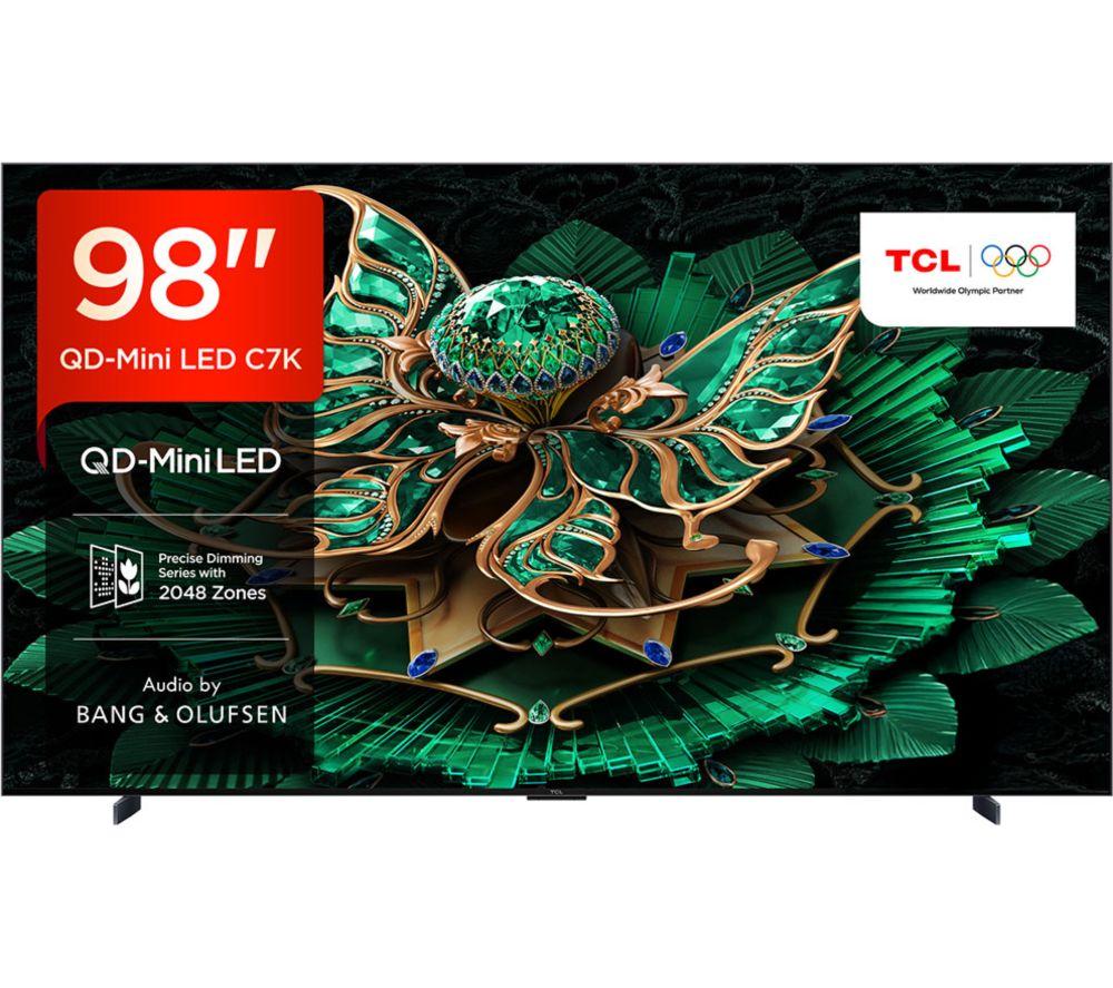 TCL C7K 98inch QD-Mini LED 4K HDR Smart Google TV - 98C7K