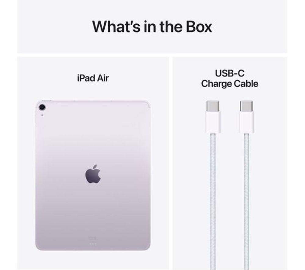APPLE 13" Refurbished iPad Air (2025) - 256 GB, Purple (Excellent Condition) image number 10 of 10