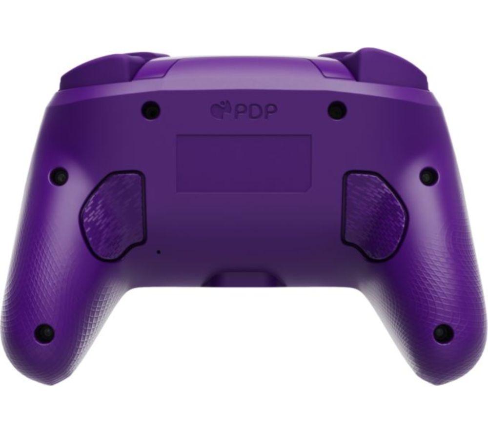 PDP Afterglow Wave Wireless Controller for Nintendo Switch - Purple image number 11 of 16