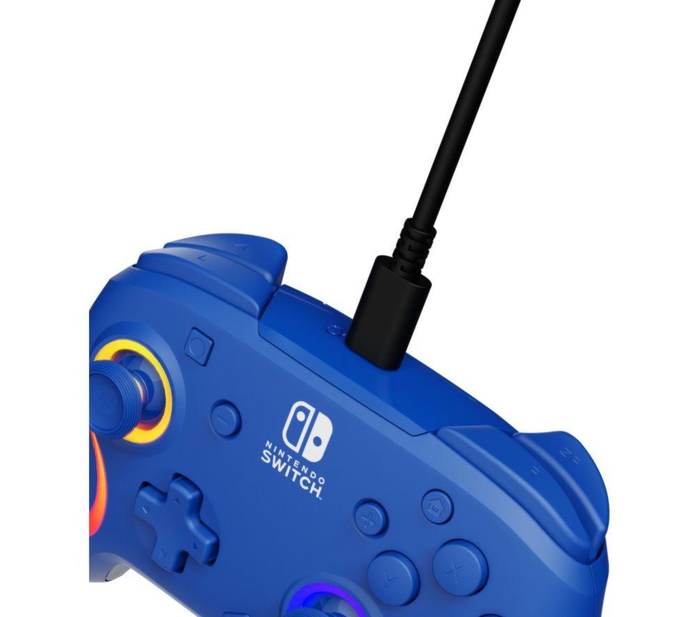 PDP Afterglow Wave Wireless Controller for Nintendo Switch - Blue image number 14 of 15