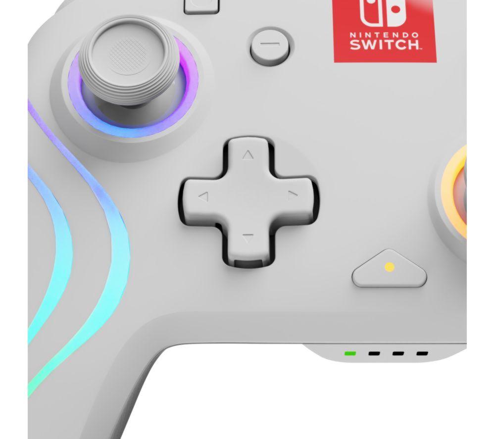 PDP Afterglow Wave Wireless Controller for Nintendo Switch - White image number 14 of 17
