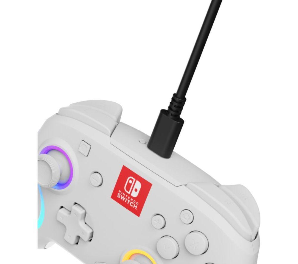PDP Afterglow Wave Wireless Controller for Nintendo Switch - White image number 16 of 17