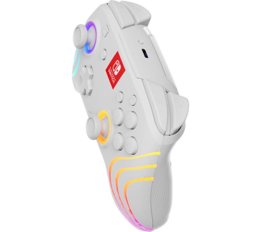 PDP Afterglow Wave Wireless Controller for Nintendo Switch - White image number 17 of 17