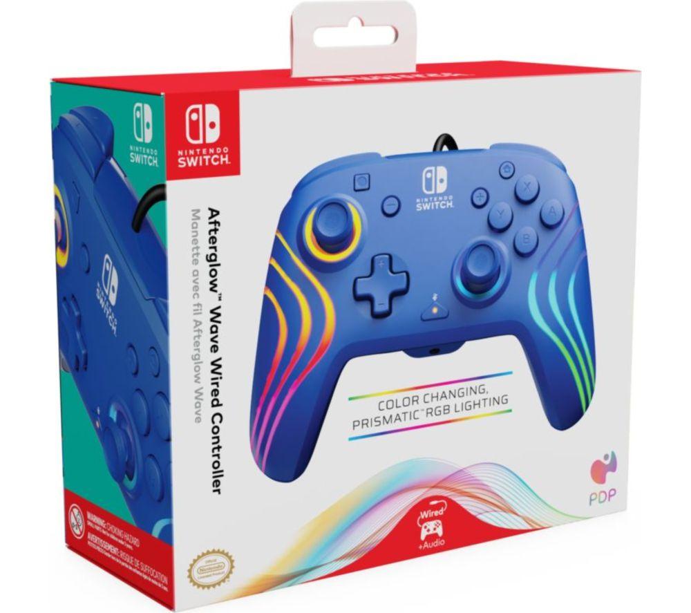 Buy PDP Afterglow Wave Wired Controller for Nintendo Switch – Blue