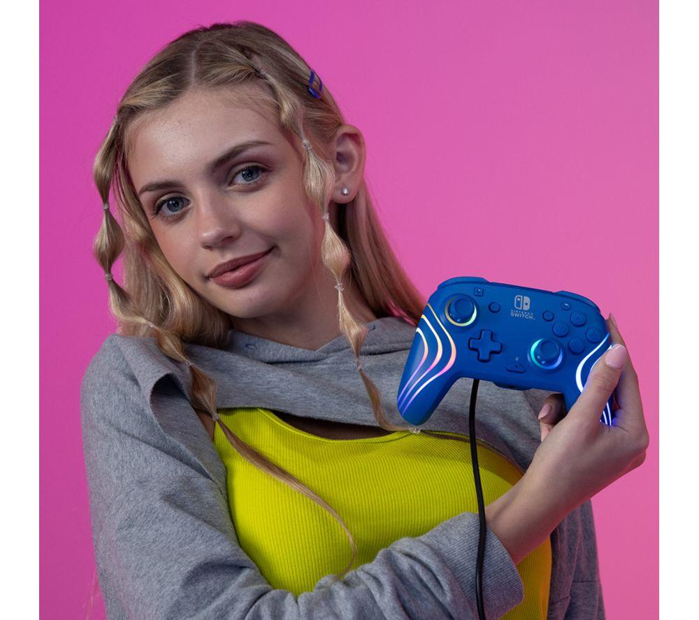 Buy PDP Afterglow Wave Wired Controller for Nintendo Switch – Blue