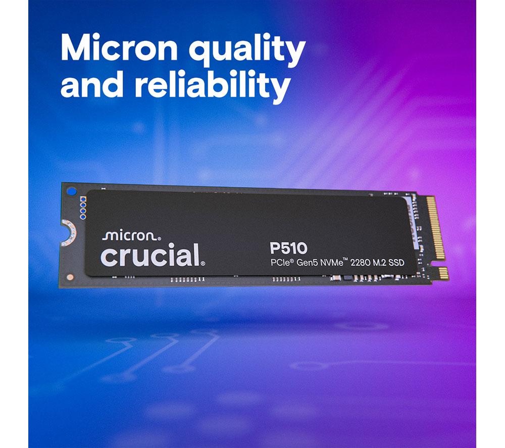 CRUCIAL P510 M.2 Internal SSD - 2 TB image number 6 of 7