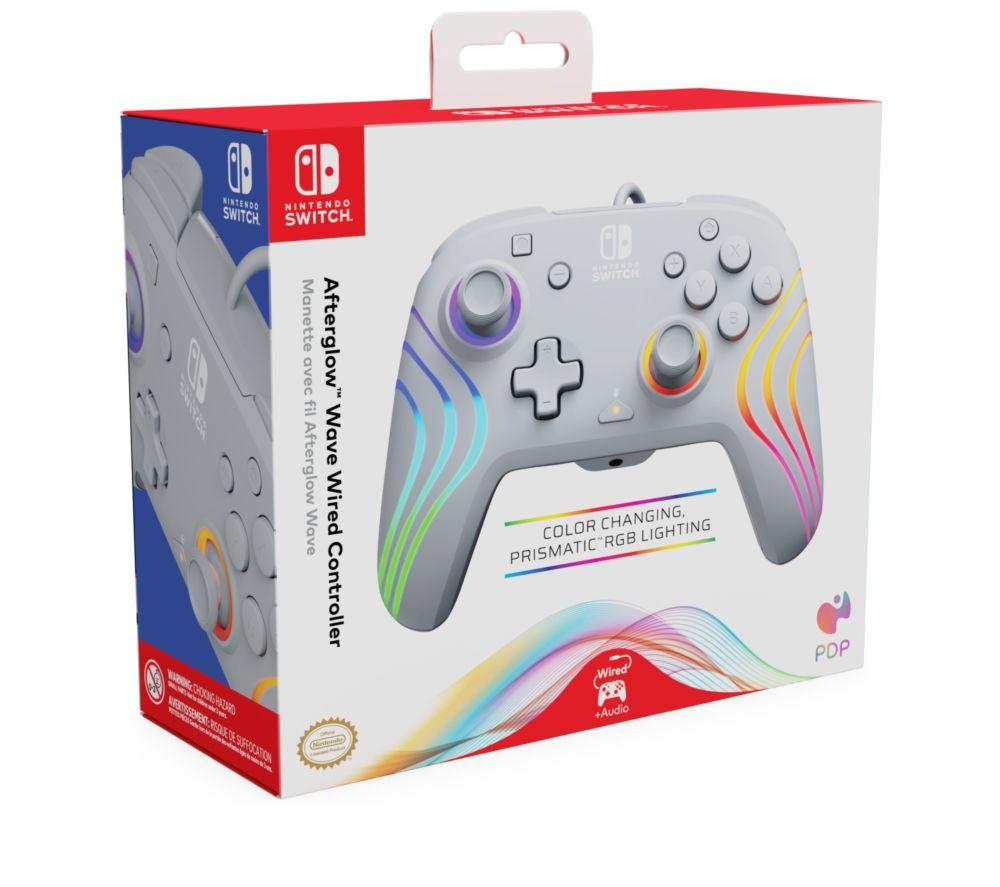 PDP Afterglow Wave Wired Controller for Nintendo Switch &ndash; Grey image number 2 of 15