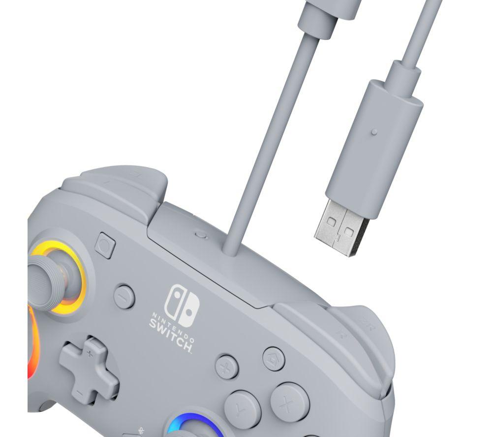 PDP Afterglow Wave Wired Controller for Nintendo Switch &ndash; Grey image number 13 of 15