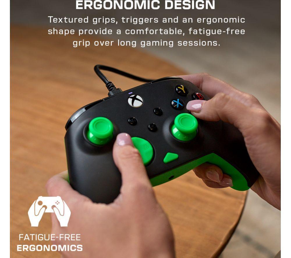 TURTLE BEACH Rematch Core Controller for Xbox & PC - Black & Green image number 5 of 19