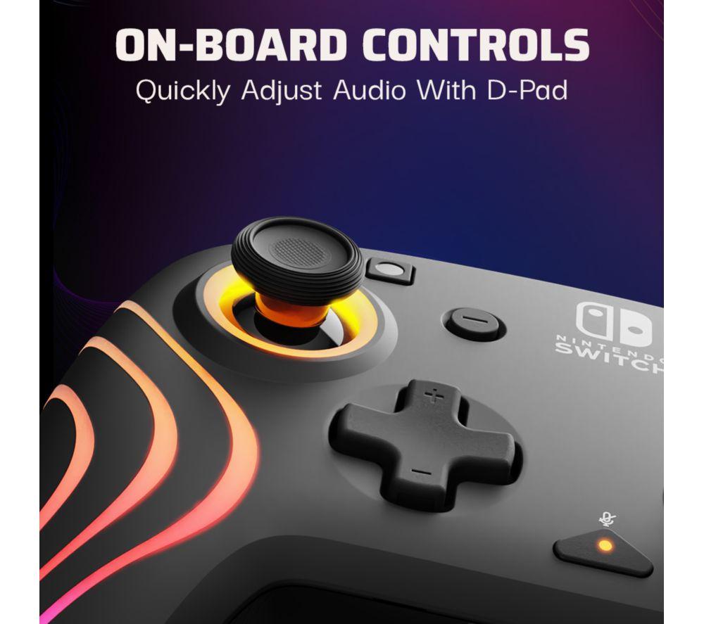 PDP Afterglow Wave Wired Controller for Nintendo Switch &ndash; Black image number 6 of 15