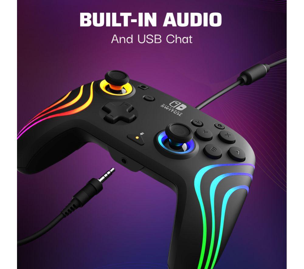 PDP Afterglow Wave Wired Controller for Nintendo Switch &ndash; Black image number 8 of 15
