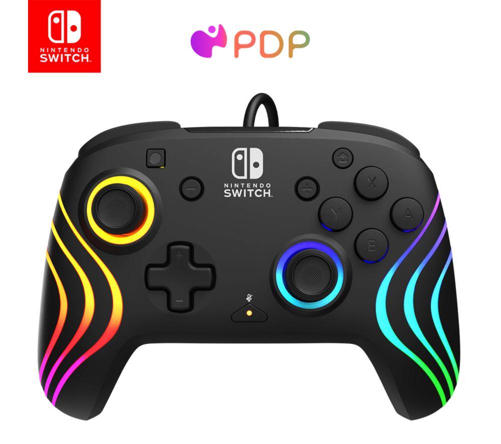 PDP Afterglow Wave Wired Controller for Nintendo Switch &ndash; Black image number 10 of 15
