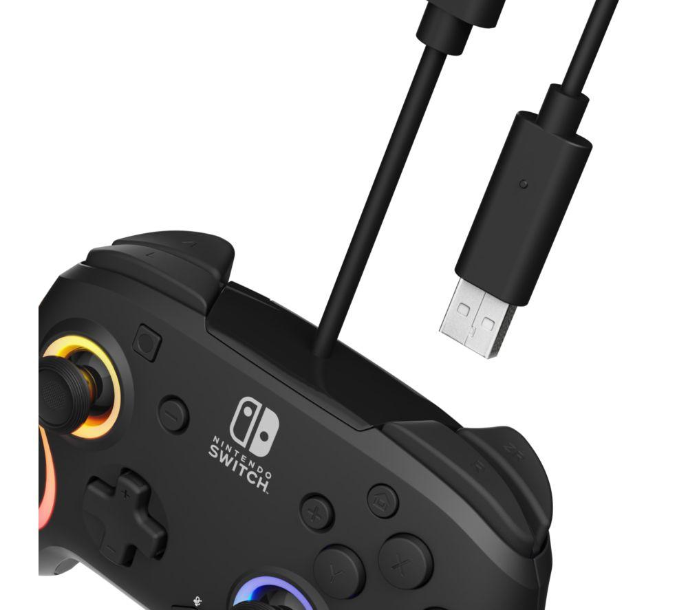 PDP Afterglow Wave Wired Controller for Nintendo Switch &ndash; Black image number 12 of 15