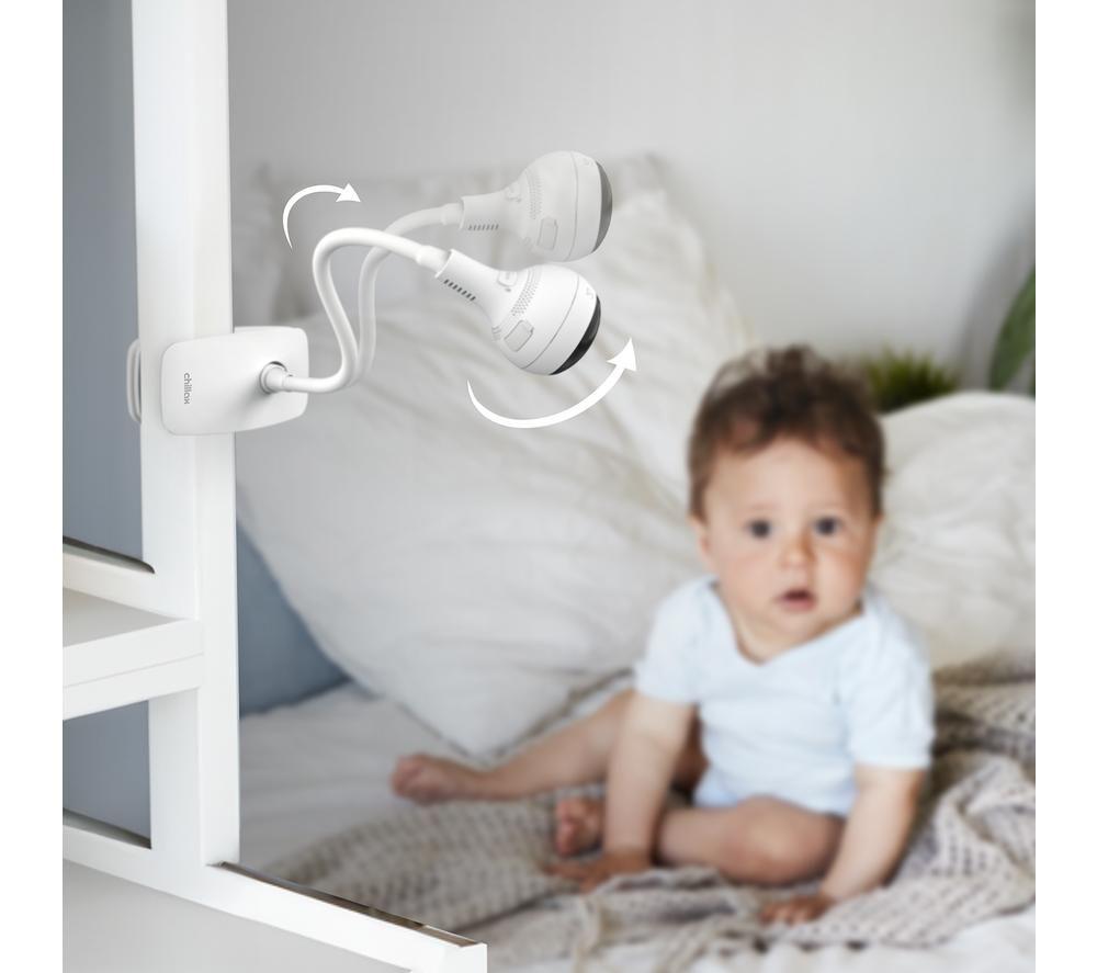 CHILLAX Giraffe DM685 5" HD Video Baby Monitor - White image number 7 of 8