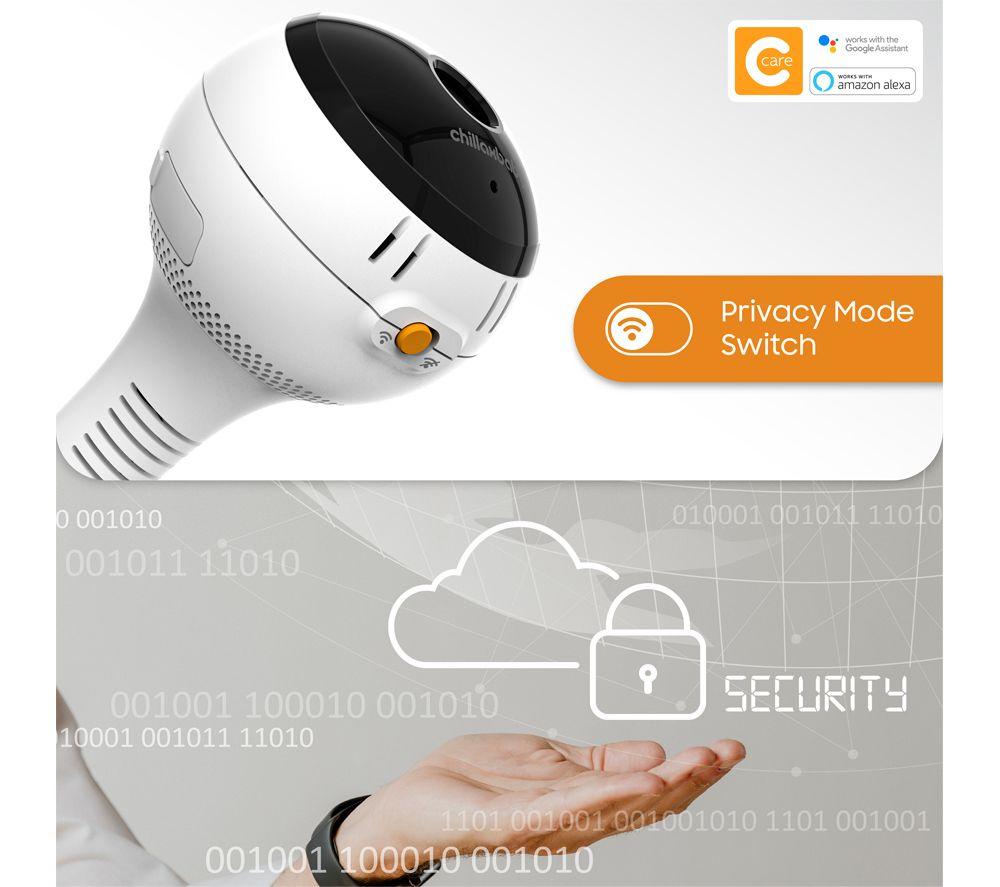 CHILLAX Giraffe DM610 5" 360&deg; Mood Sleep Trainer Monitor - White image number 5 of 11