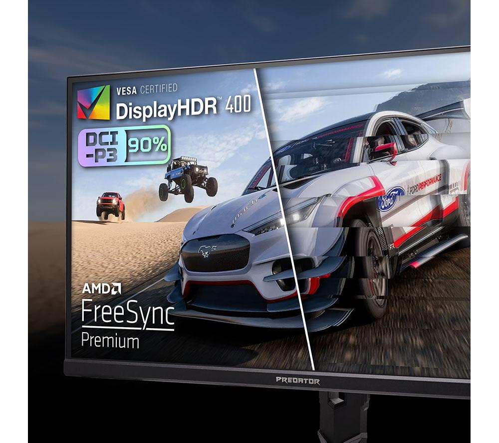 ACER Predator XB273KV5 4K Ultra HD 27" IPS LCD Dual-Mode Gaming Monitor - Black image number 5 of 9